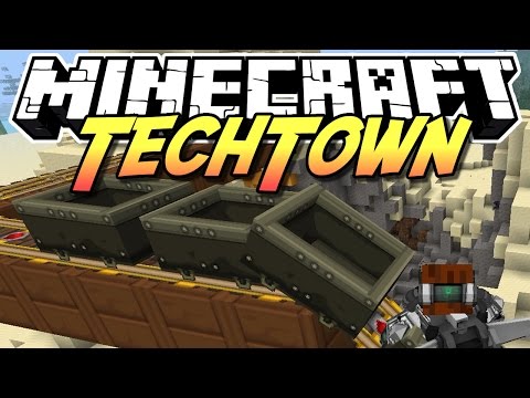 Minecraft TechTown - ACHTERBAHN AUFFAHRT #98 | DEBITOR