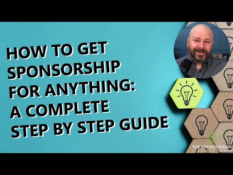 How to Get Sponsorship for Anything