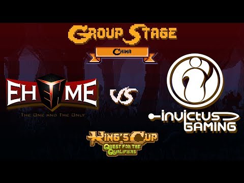 EHOME vs Invictus Gaming Game 1 - MDL Chengdu CN Qualifiers: Group A