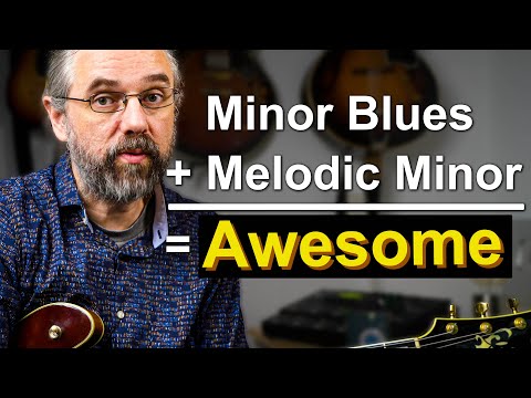 How To Make Minor Blues Sound Amazing with Melodic Minor