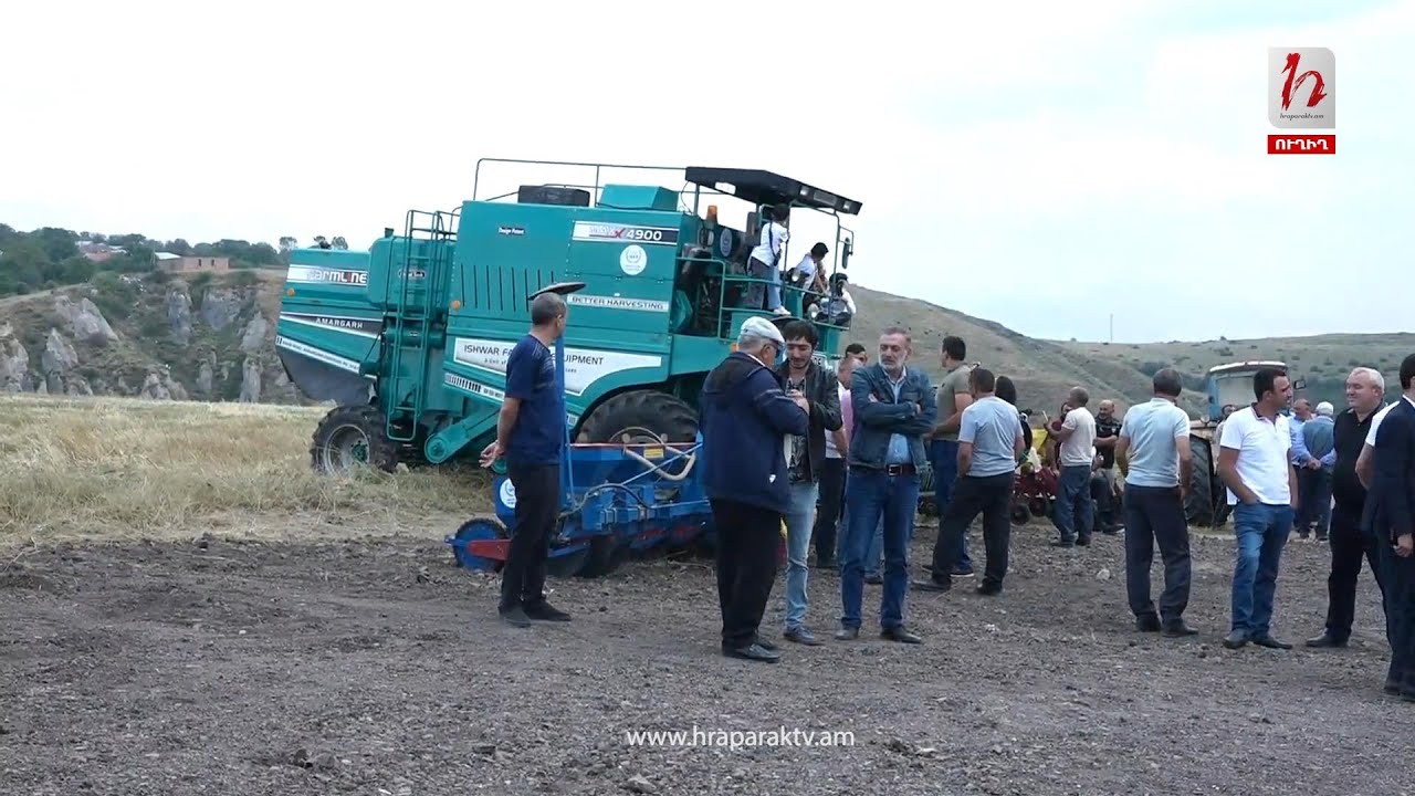 #Ուղիղ․ Գորիս համայնքի Խնձորեսկում հատիկաընդեղենի գործարանի բացումը