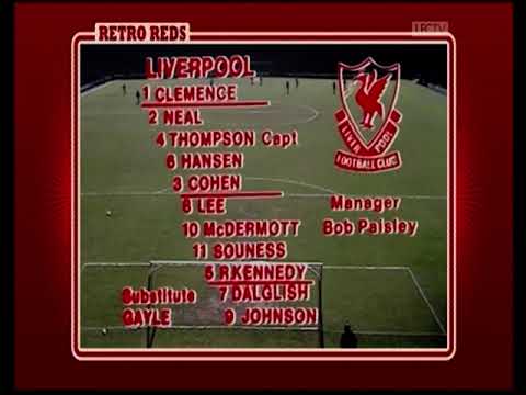 Liverpool Retro Reds 79 80 Liverpool x Aston Villa 82 83 Arsenal x Liverpool