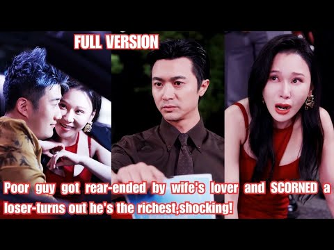 Poor guy got rear-ended by a luxury car and SCORNED a loser-turns out he's the richest,shocking!