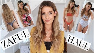 ZAFUL SWIMWEAR HAUL AND TRY ON - BIKINI & SWIM