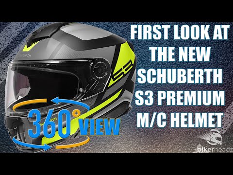 The first look at the Brand New Schuberth S3 ECE2206 Full Face Motorcycle Helmet | Bikerheadz.co.uk