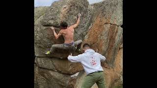 Video thumbnail of La feu occulte, 7b+. Targasonne