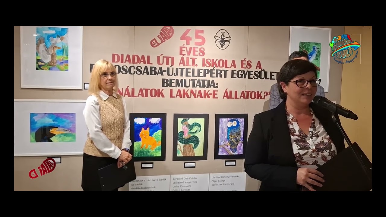 Nálatok laknak-e állatok? - rajzpályázati kiállítás 2024.11.27.