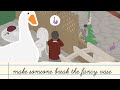 Make Someone Break The Fancy Vase Untitled Goose Game FAST Walkthrough