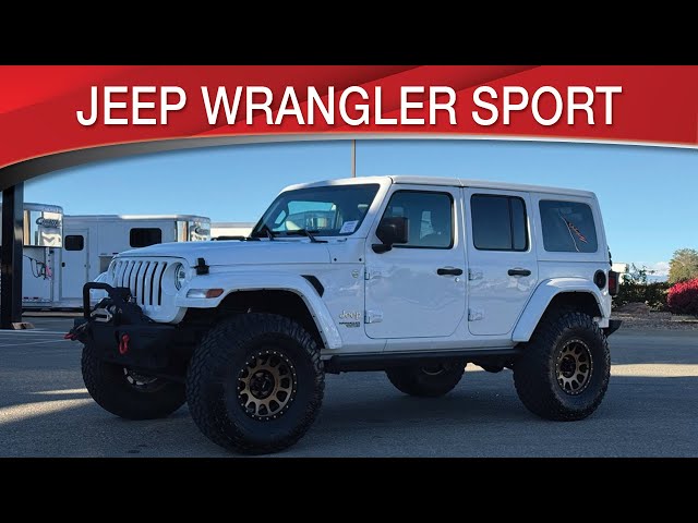 Preview image of Jeep Wrangler Sport youtube video