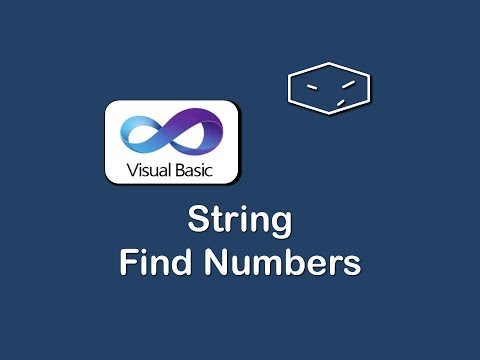 string find numbers in vb net
