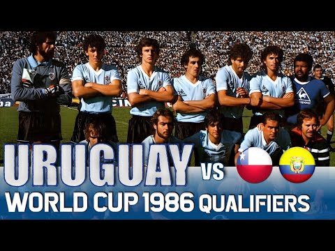 URUGUAY 🇺🇾 World Cup 1986 Qualification All Matches Highlights | Road to Mexico
