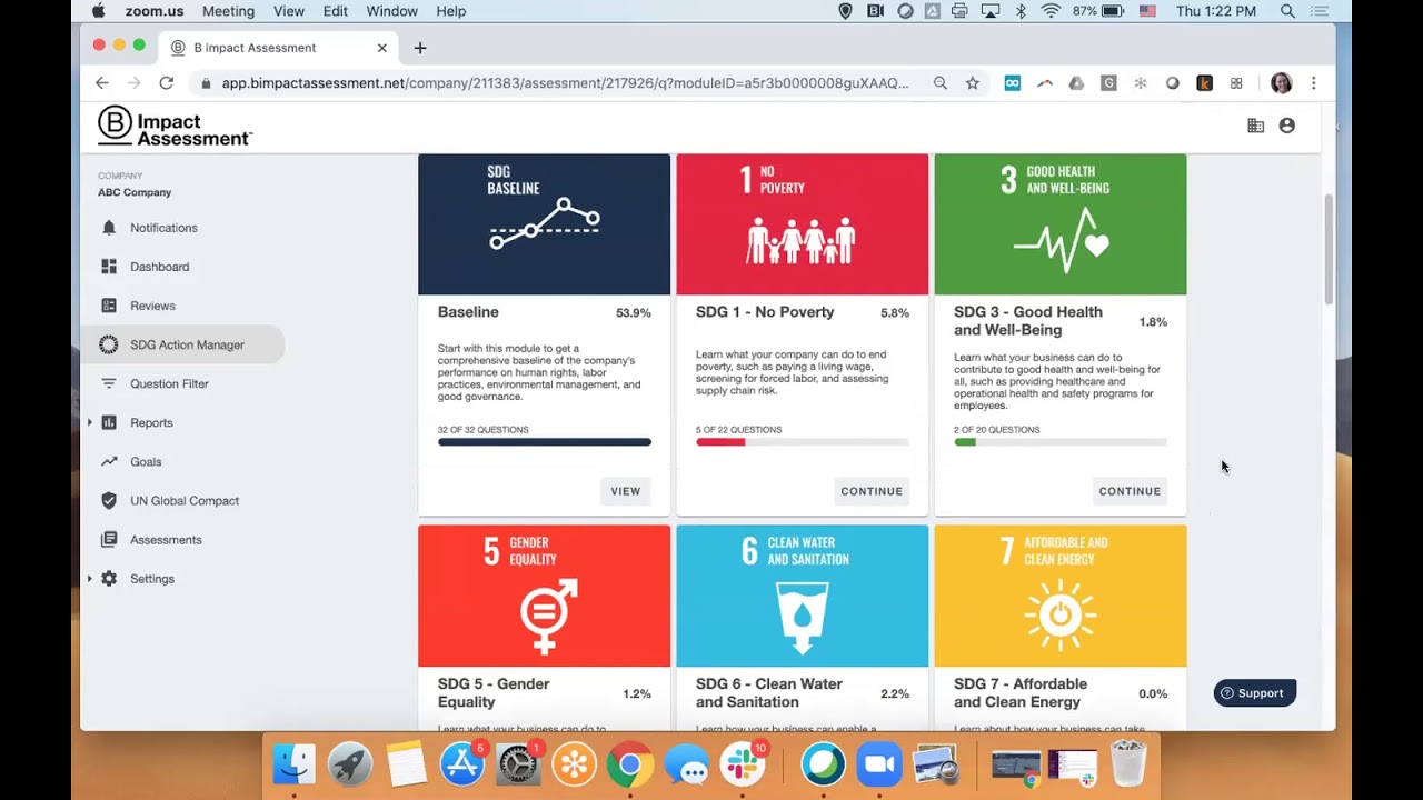 SDG Action Manager Live Demo