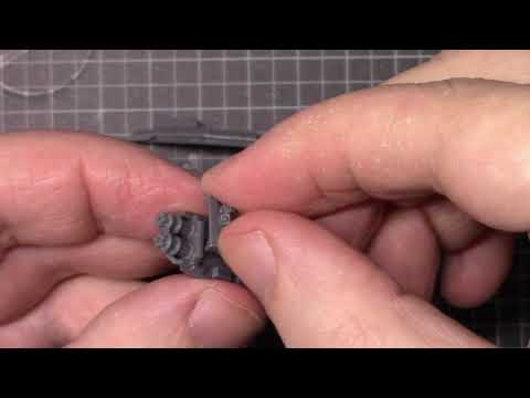 Aeronautica Imperialis Building and Magnetising the Fire Raptor Gunship