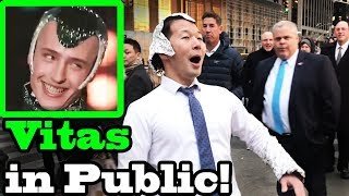 SINGING IN PUBLIC - VITAS - &quot;7th element&quot; (MEMES in Public)