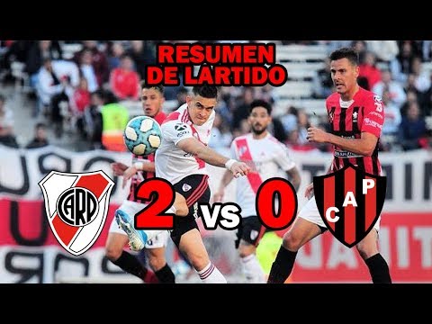 RIVER PLATE 2 VS PATRONATO 0 |RESUMEN COMPLETO | GOLES DEL PARTIDO | LIGA ARGENTINA |- HD720p