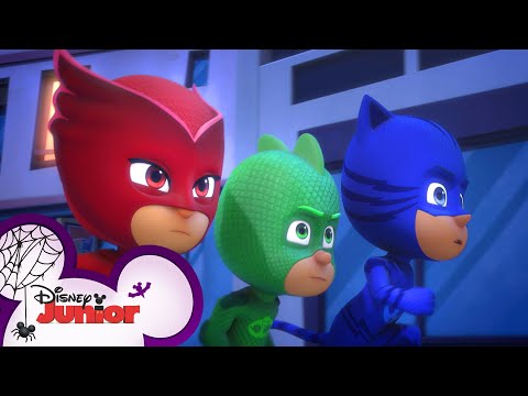 PJ面具的萬聖節？| 迪斯尼兒童樂園｜PJ面具 (A PJ Masks Halloween ? | PJ Masks | Disney Junior)