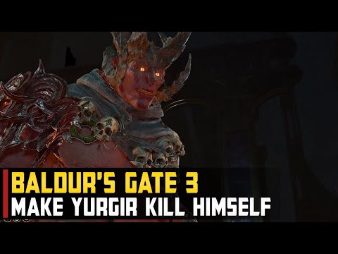 Yurgir kills himself | Baldur's Gate 3 (How to defeat Yurgir / Kill Raphael's Old Enemy)