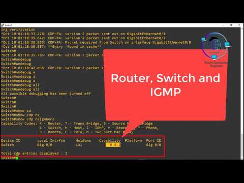 Configure and Verify Layer 2 Discover protocol (CDP and LLDP) in Eve-ng/UNL in Urdu/Hindi || CCNA