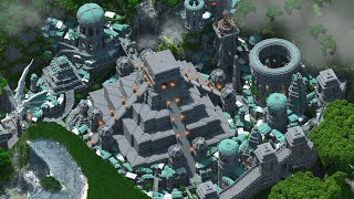 [500 Hours Minecraft Timelapse] Kingdom of Mayas /60 FPS