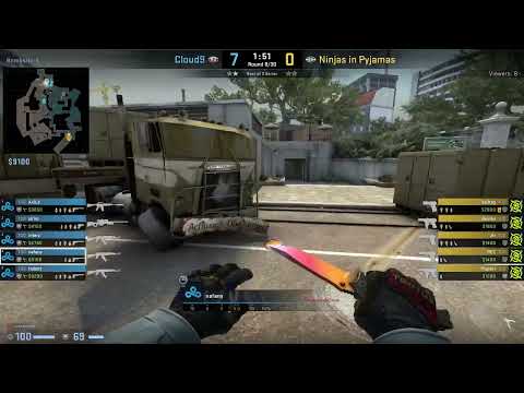 CS:GO POV Demo Cloud9 nafany (32/10) vs NIP (de_overpass) @ IEM Dallas 2022