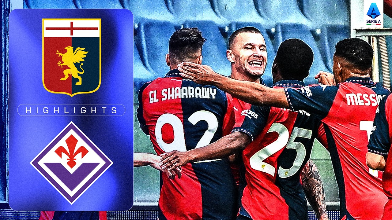 Genoa CFC 2 - 1 ACF Fiorentina highlights