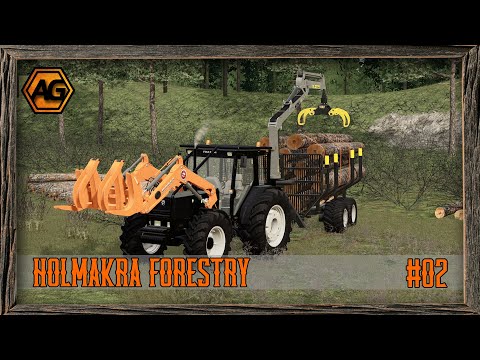 BUILDING OUR YARD - Farming Simulator 19 - Holmakra 2020 Forestry - Timelapse Episode 02