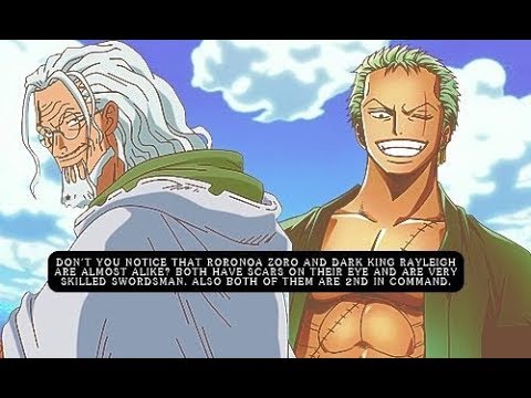 Sự giống nhau đến kì lạ của Zoro và Rayleigh - One Pice by LDV