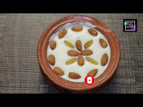 Firni Recipe | How to make Firni At Home | ZOOBIA FAROOQ