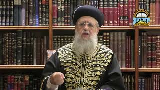 פרשת קרח: אין קיום ללא מסורת I מרן הראשון לציון הגאון רבי דוד יוסף שליט"א (מוסדות יחווה דעת) - התמונה מוצגת ישירות מתוך אתר האינטרנט יוטיוב. זכויות היוצרים בתמונה שייכות ליוצרה. קישור קרדיט למקור התוכן נמצא בתוך דף הסרטון