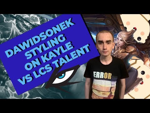 DAWIDSONEK STYLING ON KAYLE || RAVIOLI RAVIOLI VS IHG || POLSKA LIGA ESPORTOWA