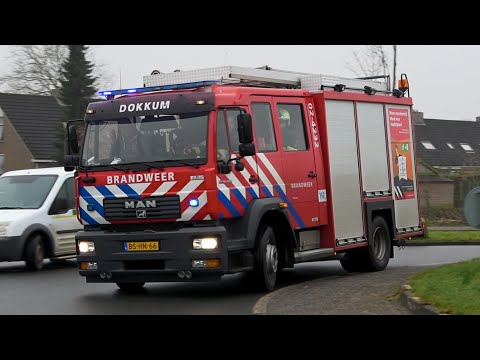 P1, Brandweer Dokkum [TS 02-4232] naar gaslekkage Pypsterwei Wetsens