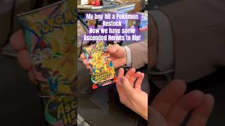 Opening Pokémon Ascended booster packs with friends #pokemon #pokemonchannel