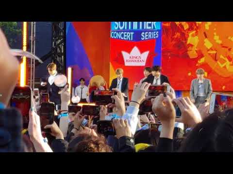 BTS Rehearsal for Free Concert on Good Morning America 2019(1)