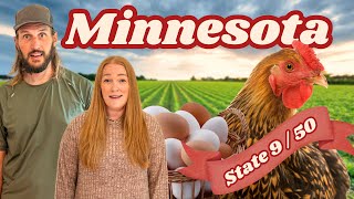 We slept in a chicken coop in Minnesota. Would you stay here?