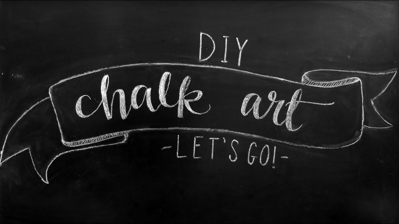 Chalkboard Art Lettering Tutorial + DIY Chalkboard Design Tips