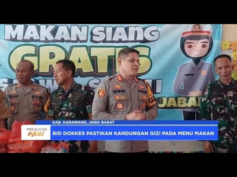 POLDA JABAR UJI COBA MAKAN GRATIS KE SEKOLAH