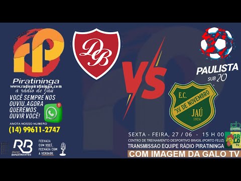 DESPORTIVO BRASIL 1x2 XV DE JAÚ - CAMPEONATO PAULISTA SUB 20 2025