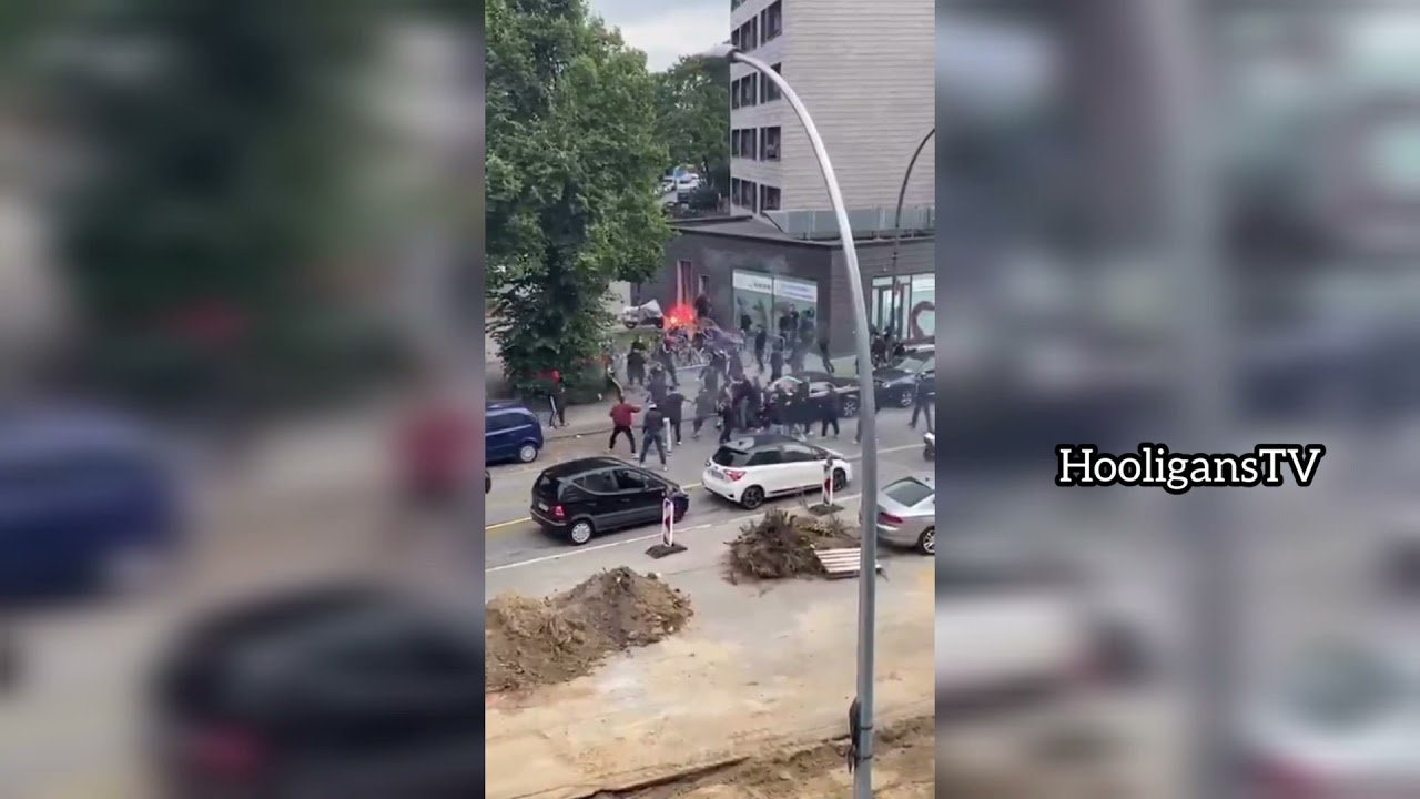 Fight before HSV - St.Pauli 13.08.2021