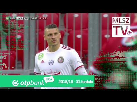 Horváth Zoltán gólja a DVSC – Kisvárda Master Good mérkőzésen