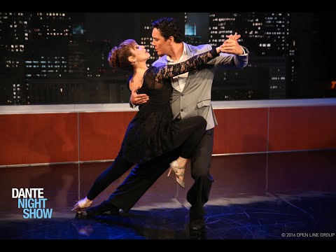 Bailan tango los campeones Miriam Larici y Leonardo Barrionuevo – Dante Night Show