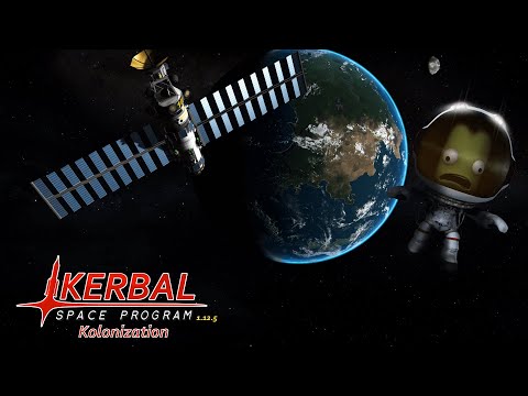 Kerbal Space Program [1.12.5] - #018 Minmus Station Vorbereitung - Let´s Play [Deutsch/HD] [Mods]
