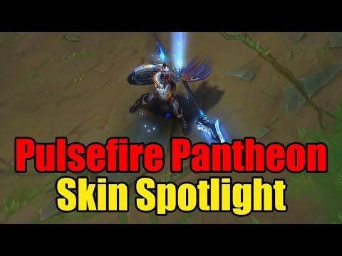 Pulsefire Pantheon Skin Spotlight (PBE) | League of Legends [4K]