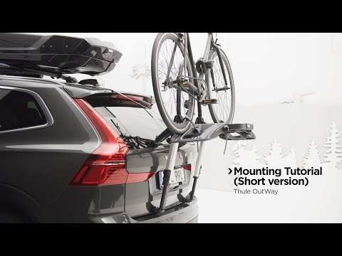 Trunk Bike Rack - Thule OutWay Platform (Easy Mounting Tutorial)