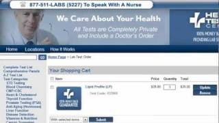 Learn how lab test ordering works...
