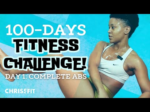 ALLENAMENTO COMPLETO PER GLI ADDOMINALI | ALLENAMENTO DI 100 GIORNI: PRIMO GIORNO | CHRISS CHOREO...