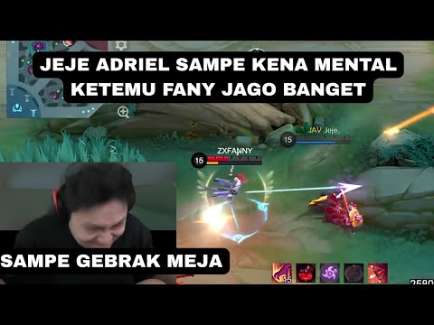 REAKSI JEJE ADRIEL KETEMU FANY JAGO SALING ADU COMEBACK DAN GONTA GANTI ITEM 