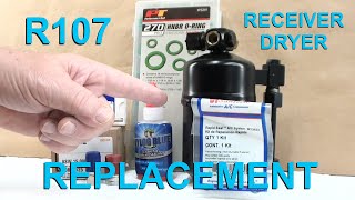 560SL - A/C Receiver Dehydrator (dryer) Replacement