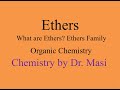 Ethers,  what are ethers? What are Ether groups? Organic Chemistry Ether #Ethers