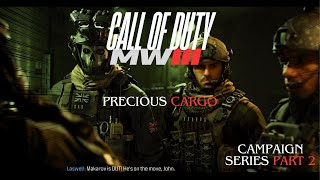 Precious Cargo | Campaign series part 2 | Call of Duty Modern Warfare 3 | PS5