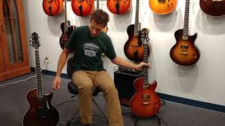 Video thumbnail for Comparing a Custom Benny to a Pat Martino Signature Model by Benedetto Guitars